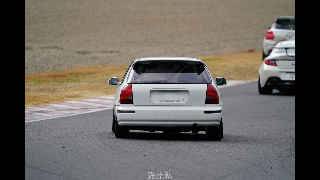 インパクト走行会 最終戦 2025年12月7日 NA1(SPL /A NA)クラス 決勝 オートポリス EK4 シビック