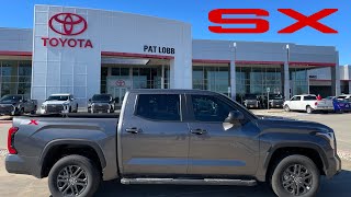 2024 TOYOTA TUNDRA SR5 SX Package in Magnetic Gray walk-around inside and outside what's different