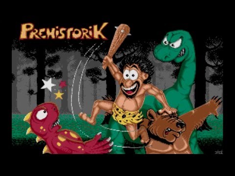 Prehistorik [PC-DOS] Gameplay Longplay (Полное прохождение) by Gennadiy_Master