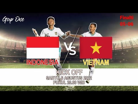LIVE STREAMING INDONESIA VS VIETNAM FINAL PIALA AFFU23 HARI INI