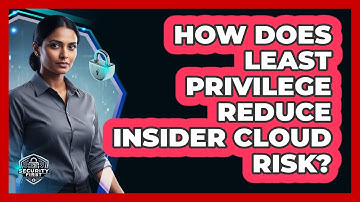 How Does Least Privilege Reduce Insider Cloud Risk?