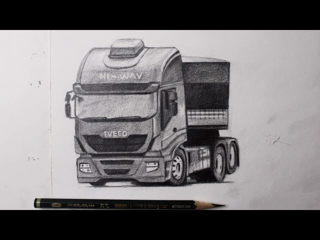 Como desenhar um caminhão IVECO 