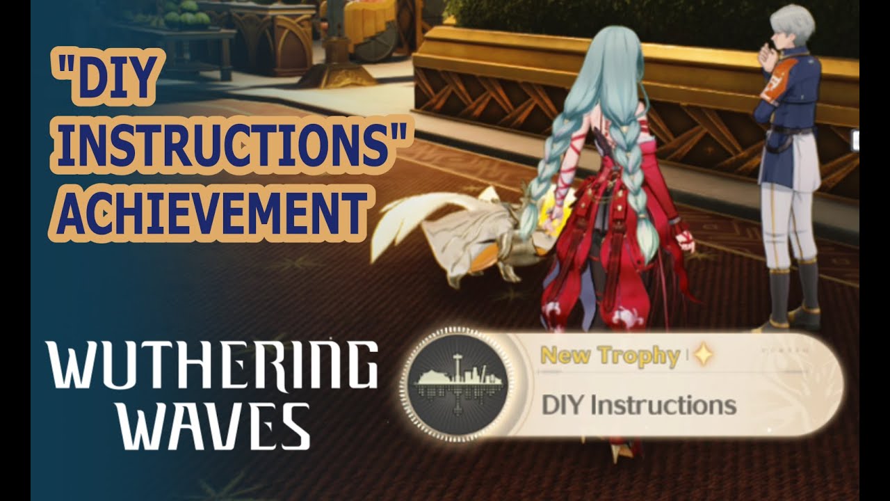DIY Instructions | Wuthering Waves Trophy - YouTube