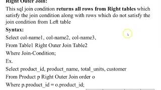 DMS PR9 SQL Joins