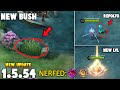 NEW BUSH ADDED! REPOLYO is BACK! NERFED ITEMS! UPDATE PATCH NOTES 1.5.54 - MLBB