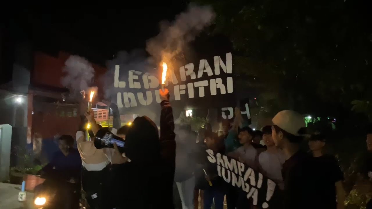 PAWAI TAKBIR KELILING PALING MERIAH, SUASANA MALAM TAKBIRAN IDUl FITRI 1445H PLERED-PURWAKARTA