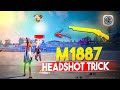 TOP 3 M1887 HEADSHOT TIPS TRICKS FREE FIRE MAX 
