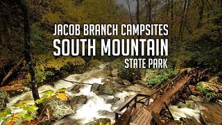 South Mountain State Park (NC) Jacob Branch Campsites