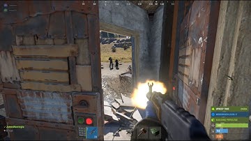 1v6 Solo Raid Defense - Rust Vanilla Server - #Shorts