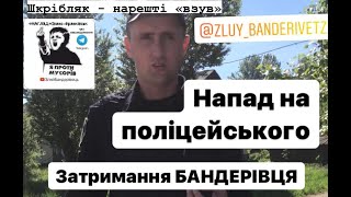 Затримання Бандерівця / Шкрібляк взув наглого журналіста