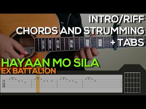 Ex Battalion - Hayaan Mo Sila Guitar Tutorial [INTRO, RIFF, CHORDS AND STRUMMING + TABS]