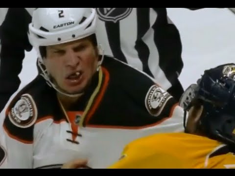 Bieksa Loses Tooth in Fight with Fisher