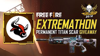Free Fire Live Free Titan Scar Giveaway [ Garena Free Fire ]