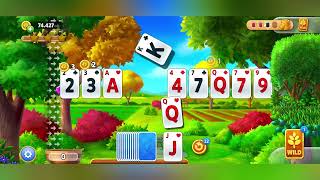 Solitaire Grand harvest Level 34 Solution Walkthrough 