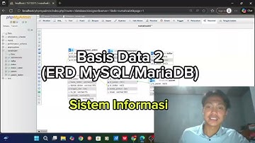 Tugas 2 Praktikum Basis Data | Implementasi ERD ke MySQL (XAMPP)