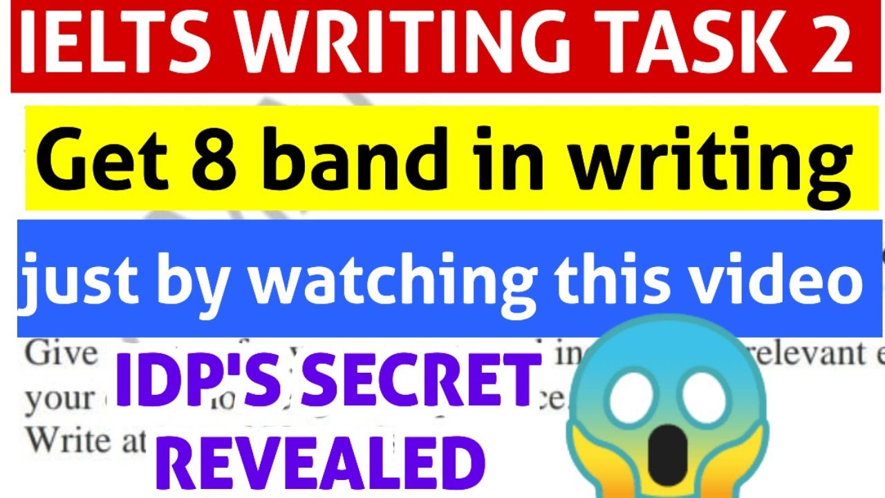 The ONLY SECRET you need to know IELTS writing task 2 Latest IELTS