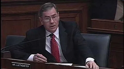 Q/A session by Ranking Member Sam Graves (R-MO) and Rep. Blaine Luetkemeyer (R-MO)