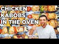 Chicken Kabobs in the Oven - Juicy Chicken Skewers
