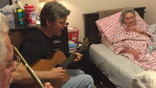 Scarlet Purple Robe - singing for Granny Adams with Phil Sarlo on April 11, 2018