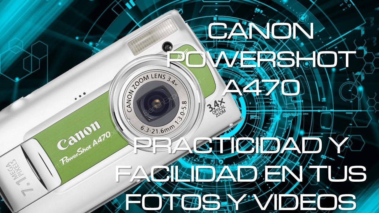 cámara digital canon power shot a 470. - Compra venta en todocoleccion