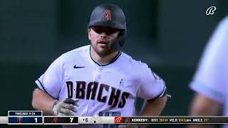Buddy Kennedy BLASTS A GRAND SLAM AS HIS FIRST CAREER MLB HOME RUN | Twins @ Diamondbacks 6/19/2022
