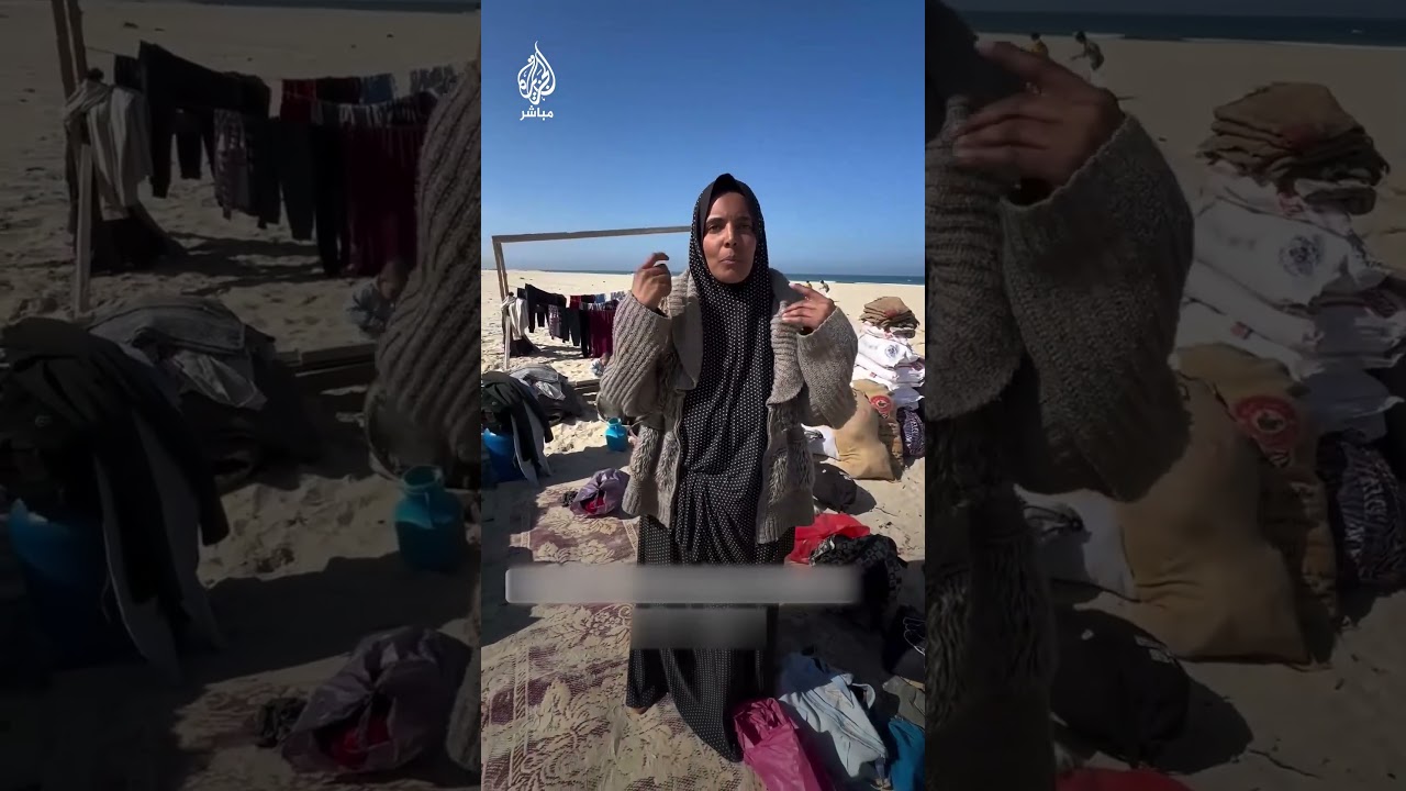 نازحة فلسطينية تحكي وحشية الاحتلال في التعامل مع النازحين المدنيين