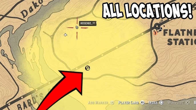 Mapas del tesoro en Red Dead Redemption 2: dónde encontrarlos todos