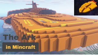 I made the Ark from Transformers in minecraft