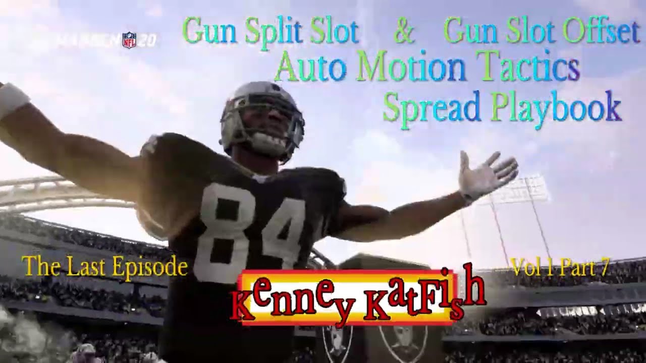 Auto Motion Tactics Gun Split Slot & Gun Slot Offset / Madden 20