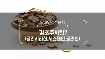 감초주사(글리시리진,시스테인,글리신)란?