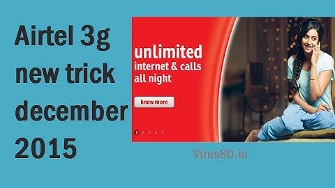 New airtel 3g trick January 2016( Premium Proxy Updated: See in Description)