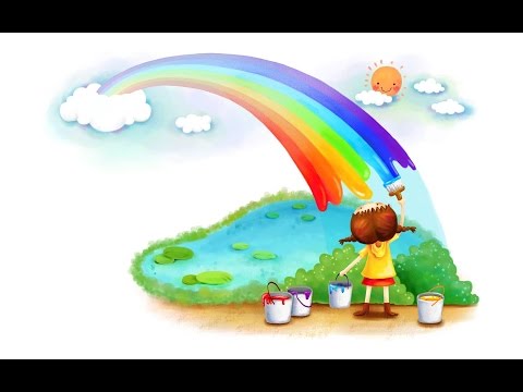 Учим цвета радуги