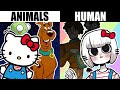 IF ANIMAL CHARACTERS WERE HUMAN