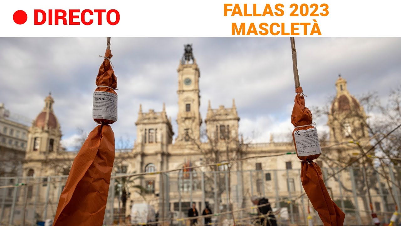 FALLAS 2023: VALENCIA celebra su PRIMERA MASCLETÀ de MARZO | RTVE Noticias