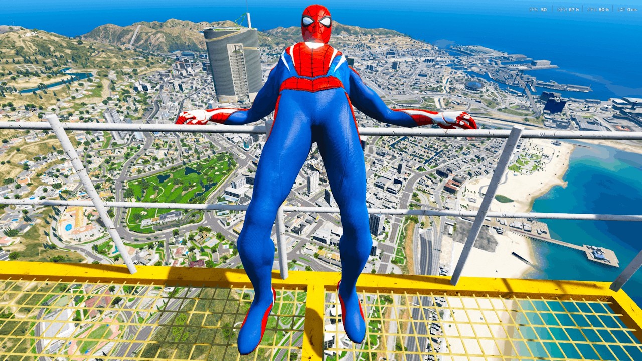 GTA 5 Epic Ragdolls/Spiderman Compilation vol. Euphoria Physics, Fails) 08