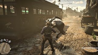 Red Dead Redemption 2 - What Happens When You Punch Your Horse Or Slap Its