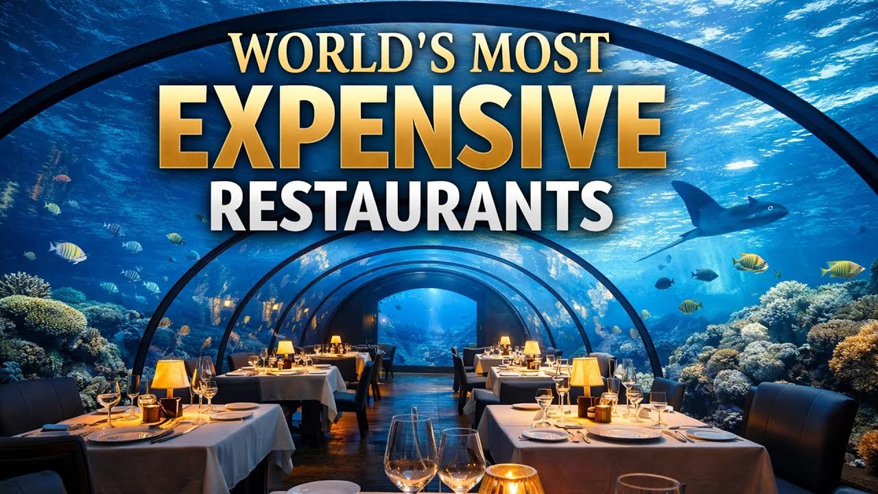 За кулисами самых роскошных и дорогих ресторанов мира, доступных только элите.