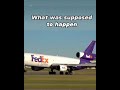 A worst crash of FedEx flight 😔😔💔💔#shorts