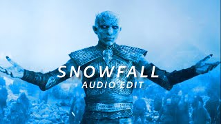 Snowfall - øneheart x reidenshi [AUDIO EDIT]