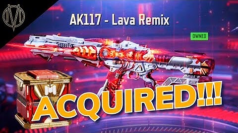 FREE! Mythic AK117 - Lava Remix 🌋| COD Mobile #cod #codm #codmobile #callofduty #game #video #gaming