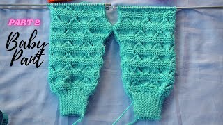 One-year-old Beautiful Baby Pant - Part 2 I Nepali Knitting I Pabitra Silai Bunai