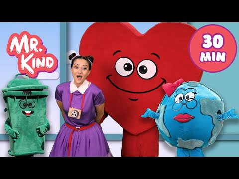 30 MIN of the BEST Mr. Kind SONGS | Fun &amp; Educational for Kids