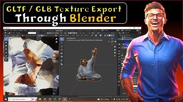 GLTF / GLB Texture Export Through Blender for Iclone