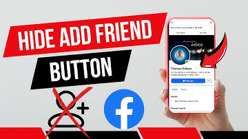 How to hide friend request button on Facebook on mobile 2025