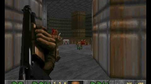 The Ultimate DOOM - E1M7 Computer Station - UV-Max Run in 7:32