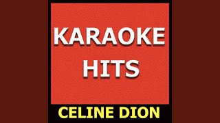 You and I (In the Style of Celine Dion) (Instrumental Backing Track)