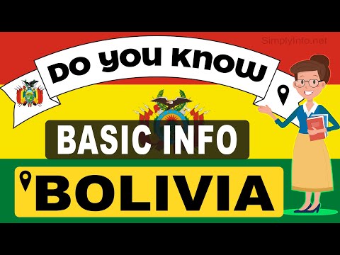 Do You Know Bolivia Basic Information | World Countries Information #21- General Knowledge & Quizzes