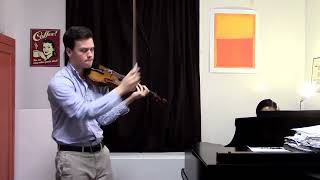 Mendelssohn Violin Concerto 1st Movement Excerpt - Jeremy Page