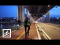 [4K] Cycling from Cheonggyecheon to Han River Bicycle Lane Seoul, South Korea.