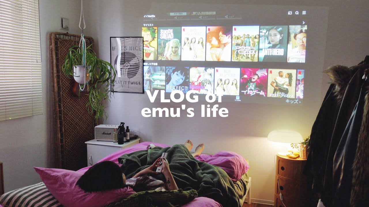 VLOG/ソロ映画鑑賞パーティーを開いた夏の休日/シリアルパンケーキとアイス作り🥞家で過ごす休日,最近の購入品 